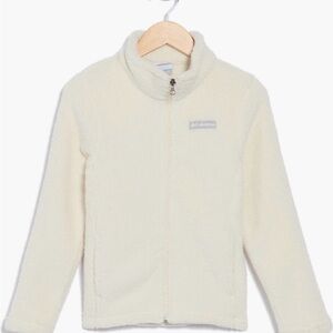 Columbia Off-White Fleece Jacket